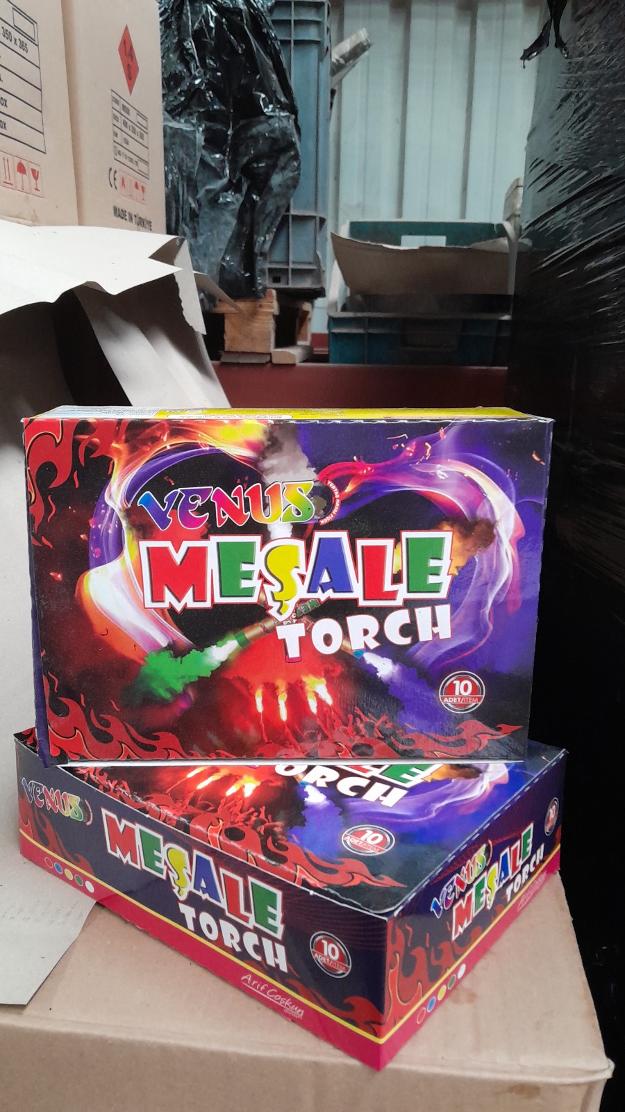 Venüs Işıldak Meşale ve Troy Meşale karşılaştırması